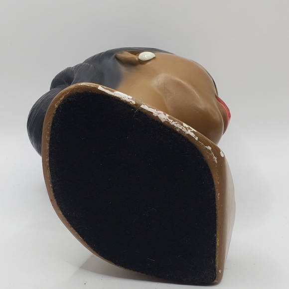 Vintage MCM Marwal 1950’s Hawaiian Girl Chalkware Bust Hula Polynesian - Picture 11 of 16